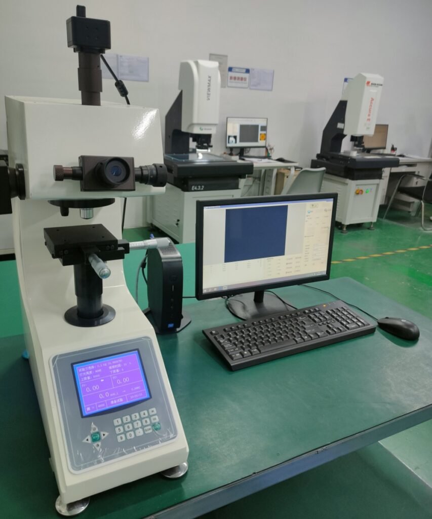 Titanium bolt Vickers Hardness Tester