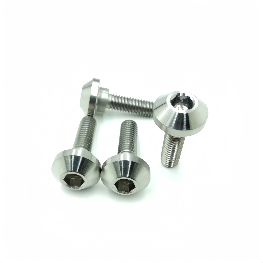 Titanium Umbrella Head Hex Socket Bolt-TB-HB-01-001