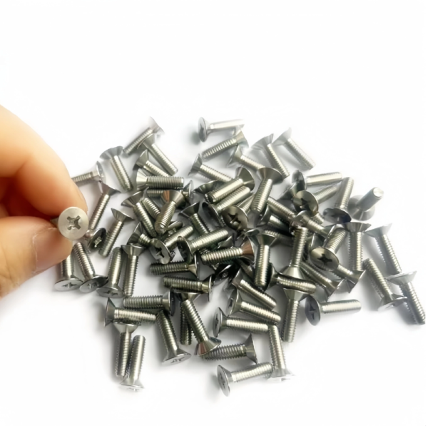 Titanium Phillips flat head screws-TB-CB-03-001