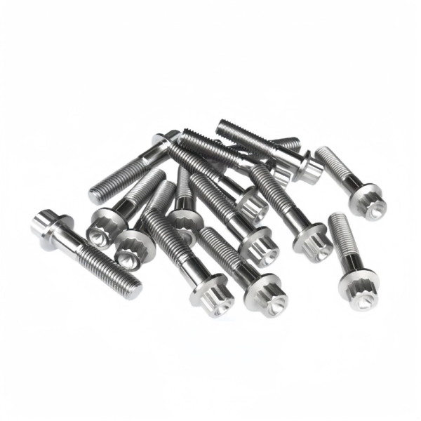 Titanium 12 point flange bolts-TB-FB-03-002