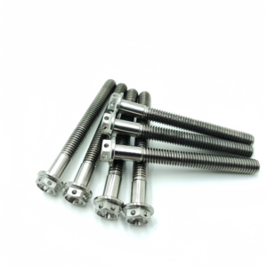 Titanium Hex Flange Bolts With Hole-TB-FB-02-002