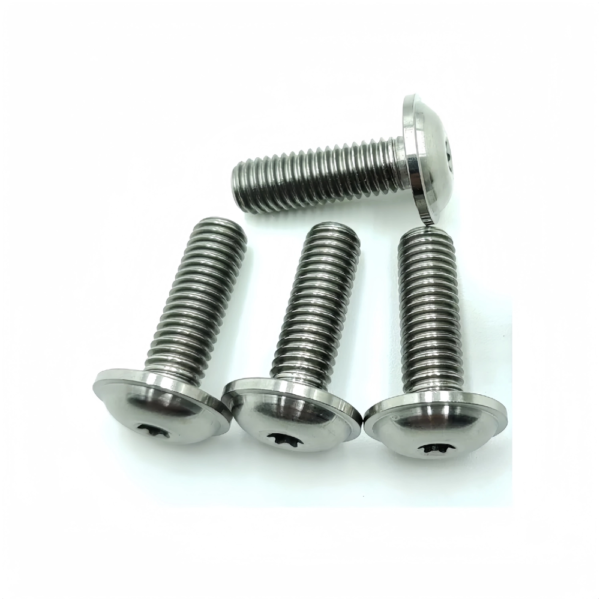 Titanium torx button head bolts with collar-TB-HS-03-004