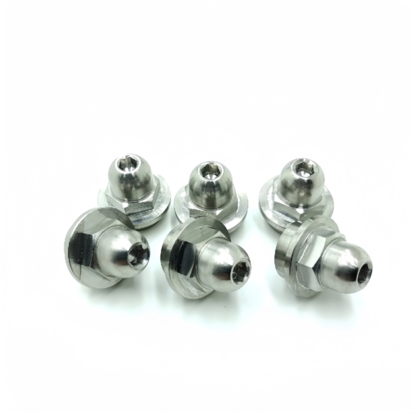 Titanium Flange Hex Socket Acorn Nuts -TN-09-002