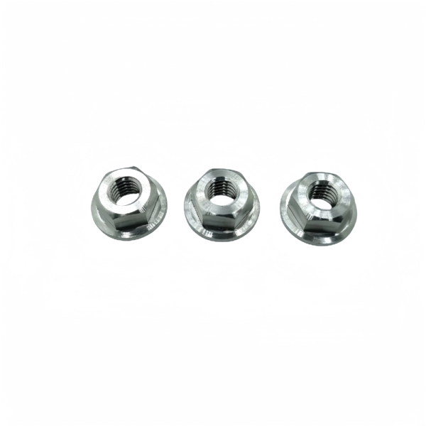 Titanium Hex Flange Nuts -TN-05-002