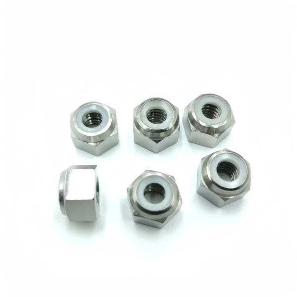 Titanium Hex Nylon Lock Nuts -TN-10-002