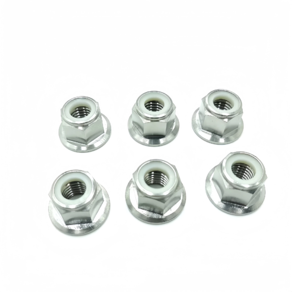 Titanium Hex Nylon Lock Nuts -TN-10-005