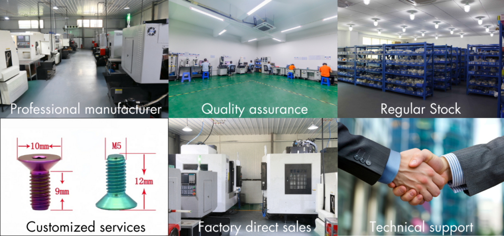 Why choose us？- A titanium bottle cage bolts manufacturer