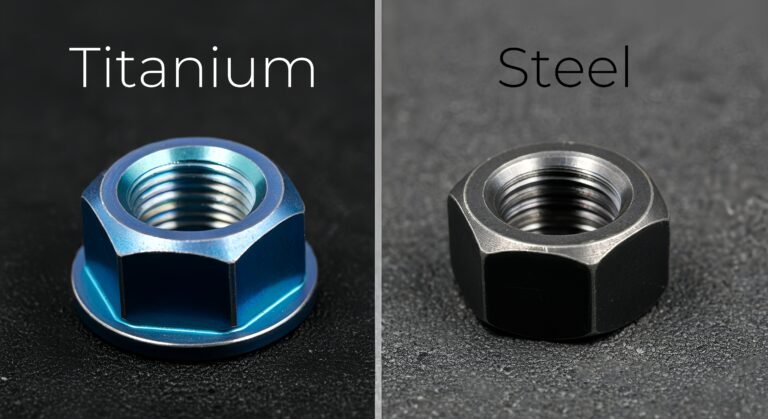 titanium nuts and steel nuts 1