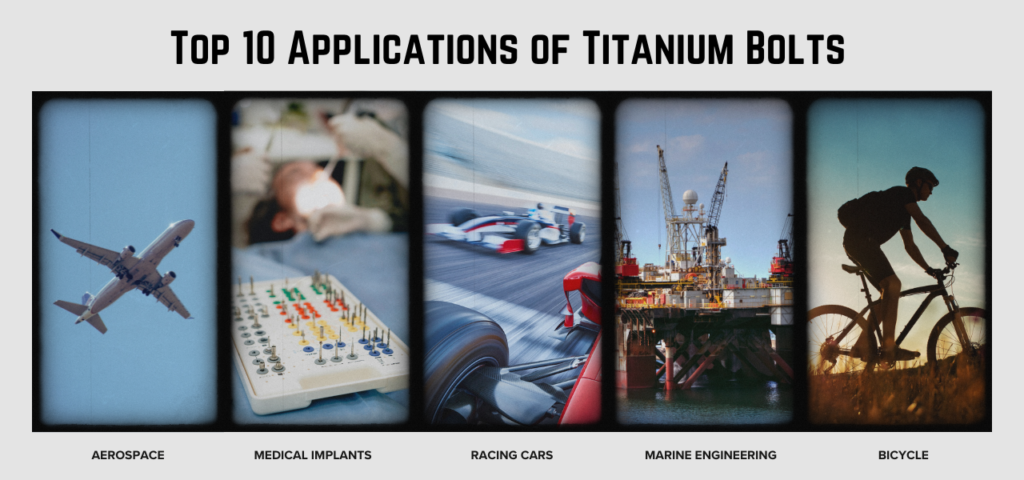 Top 10 Applications of Titanium Bolts